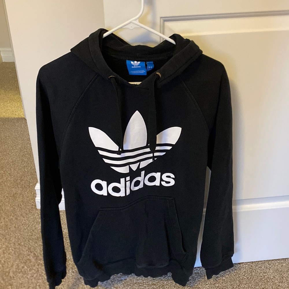 Black adidas sweatshirt. Size L.